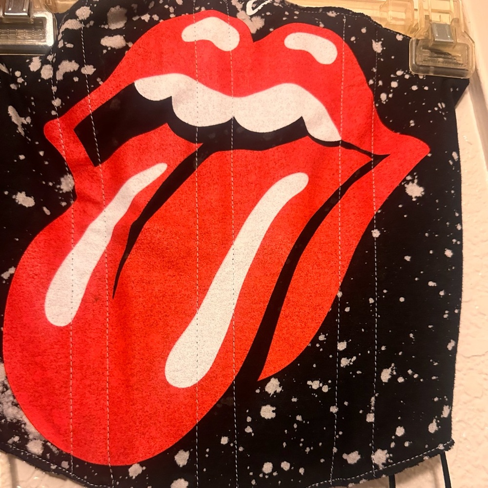 I.am.koko.la- Rolling Stones corset top, NWT
